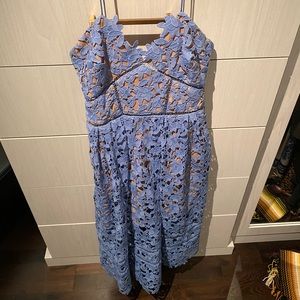 Self Portrait lace dress